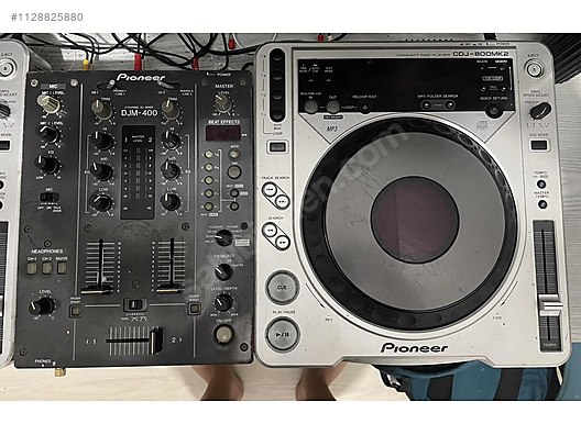 Pioneer Cdj 800 mk2 3 adet ve Djm 400 Mixer at sahibinden.com