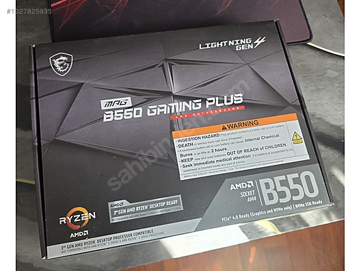 Ryzen 5800x3D+Msi B550 Anakart+Corsair 32 Gb Ram sahibinden.comda