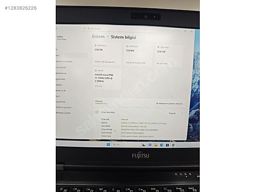 İkinci El ve Sıfır Alışveriş / Bilgisayar / Dizüstü (Notebook) / Laptop / Fujitsu Siemens