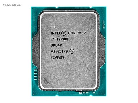 i7 12700f 完動品 İ7 12700f sorunsuz lga1700 soket İ7 12.th işlemci 12. nesil i7