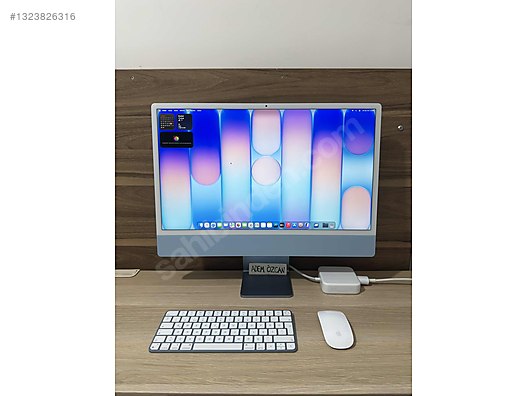 Apple / iMac / M1 / 24 inç / 8 GB Ram / 512 GB Ssd on sahibinden