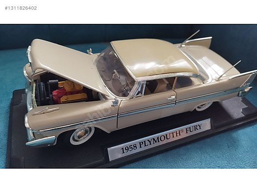 Motormax Diecast Model 1:18 Plymouth Araba - 1311826402