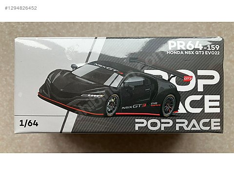 Pop Race Diecast Model 1:64 Honda Araba - 1294826452