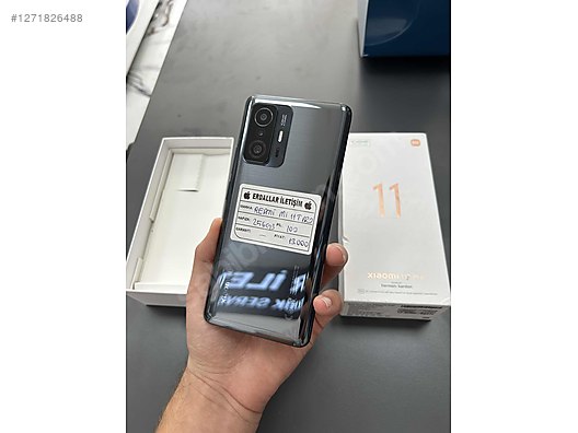 Xiaomi / Mi 11T Pro / XİAOMİ 11T PRO 256/8 GB TR CİHAZI KUTULU