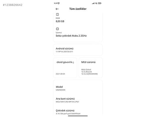 İkinci El ve Sıfır Alışveriş / Cep Telefonu & Aksesuar / Cep Telefonu / Xiaomi / Redmi Note 11SE