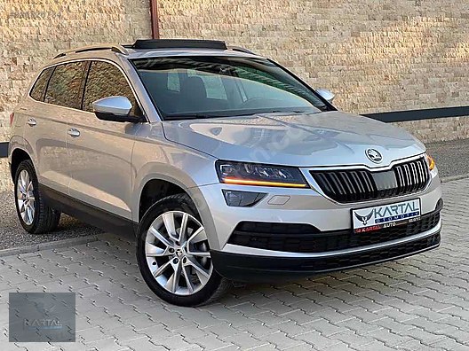 skoda karoq 1 6 tdi style skoda karoq cam tavan boyasiz kartal otodan at sahibinden com 886826734