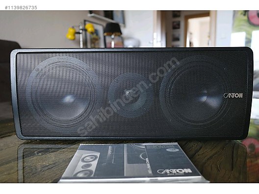 CANTON ERGO 605 CM ÜST SEVİYE CENTER SPEAKER..ORJ..GERMANY.. on