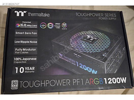Thermaltake ToughPower PF1 ARGB 1200W Modüler PSU on sahibinden