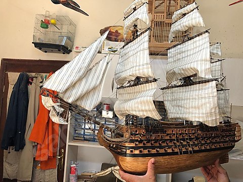 HMS VİCTORİA - Maket Gemi