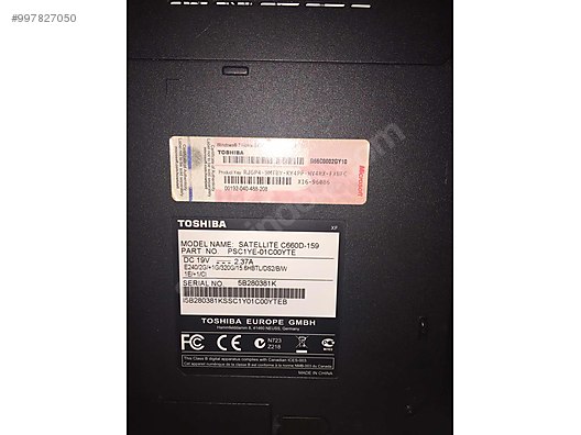 where are toshiba laptop serial numbers