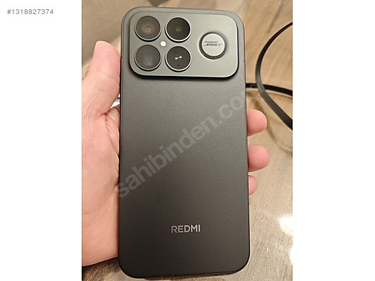 256 GB Siyah Xiaomi Redmi K90 Pro Max Cep Telefonu - 1318827374