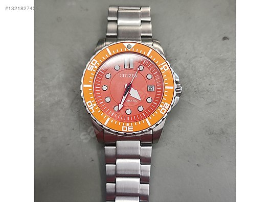 Citizen Promaster NJ0128-80X Çelik Kordon Turuncu Erkek Kol Saat