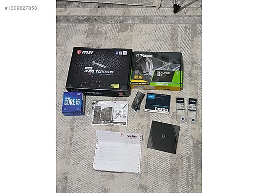 Toplama / İ5 10400F GTX 1660 SÜPER 16GB OYUN BİLGİSAYARI