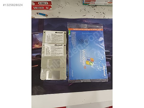 Koleksiyonluk Açılmamış Windows 95 Disket Seti (11 Adet)+XP KTPÇ