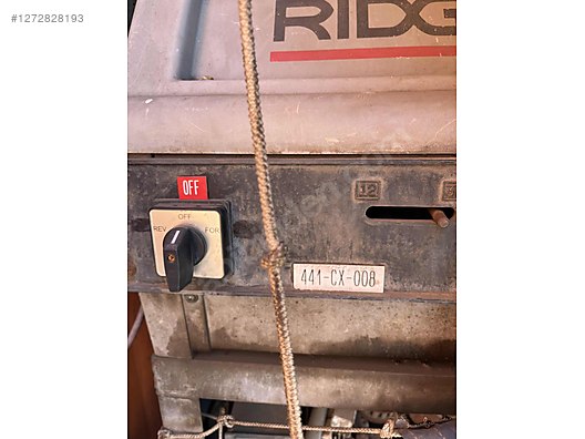 İkinci El Elektrikli Pafta Makinesi