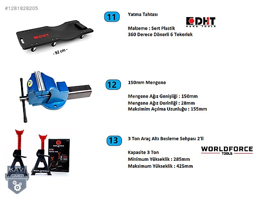 Mekanik El Aletleri - Otomotiv Endüstri Makineleri