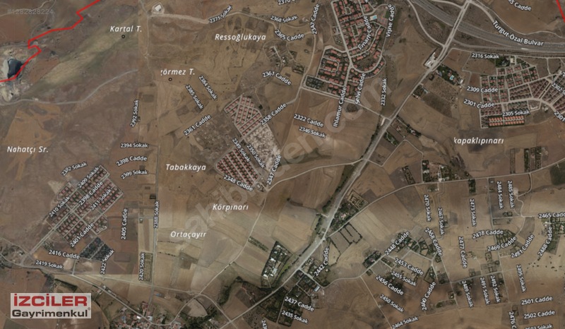 İZCİLERDEN GÖLBAŞI TULUNTAŞTA YATIRIMLIK SATILIK TARLA - Satılık Arsa İlanları sahibinden.com'da - 1282828224