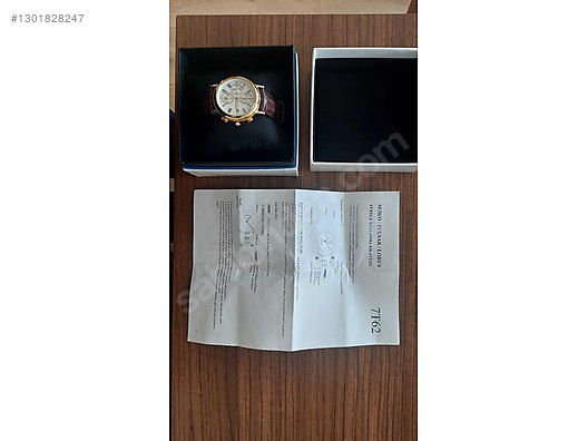 Seiko / Seiko 7T62 orjinal japon saat sahibinden.comda - 1301828247