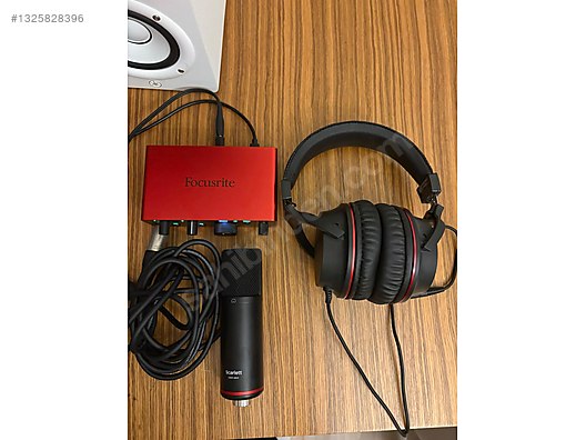 【ジャンク】Focusrite Scarlett Solo Studio Focusrite scarlett solo studio gen 4 kayıt paketi sahibinden.comda