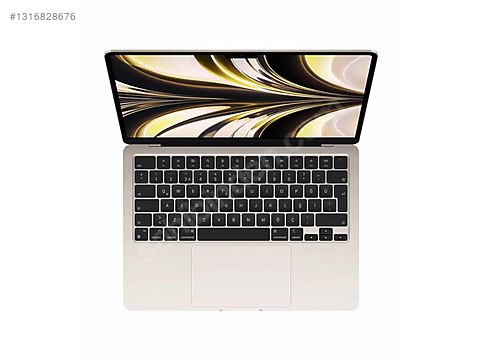 Apple Macbook / MacBook Air 13.6 inc M2 8CPU 8GPU 16GB 256GB