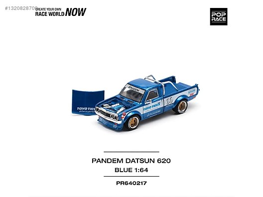 Pop Race Diecast Model 1:64 Daihatsu Araba - 1320828709