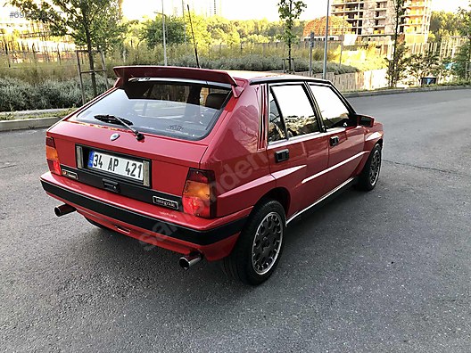 lancia delta 1 8 ers garage lancia delta hf integrale 16v 4x4 at sahibinden com 696828717