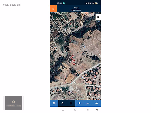 ASLANTÜRK EMLAK'TAN TEKKENTTE SATILIK UYGUN FIYATA 450 M² ARSA #1276829381