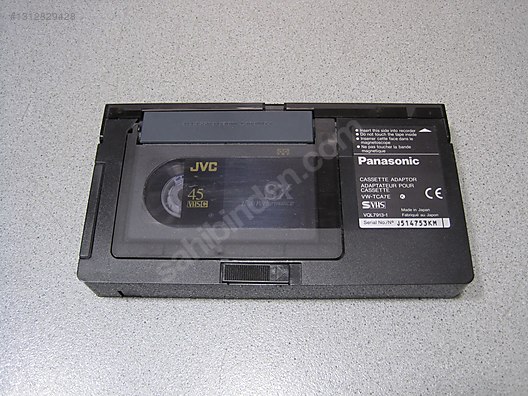 Panasonic / PANASONIC VW-TCA7E VHS-C KASET ADAPTÖR ÇOK ÇOK TEMİZ