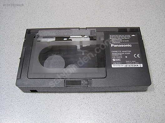 Panasonic / PANASONIC VW-TCA7E VHS-C KASET ADAPTÖR ÇOK ÇOK TEMİZ