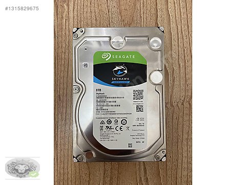 Seagate 8tb St8000vx0022 Skyhawk 3.5' 7200rpm 256mb Harddisk