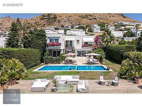 GG NAHİT'TEN Bodrum Turgutreis Çiçek Evleri'nde Havuzlu Villa
