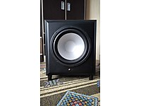 Subwoofer pasif, bass 23 cm çerçevesiz ölçüsü epey güçlüdür.