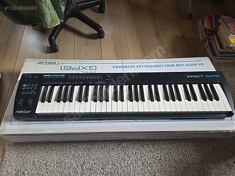 Nektar Impact GX61 USB MIDI Klavye - pedal hediye on sahibinden