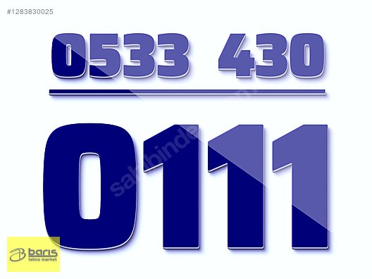 İkinci El ve Sıfır Alışveriş / Cep Telefonu & Aksesuar / Numara / Turkcell