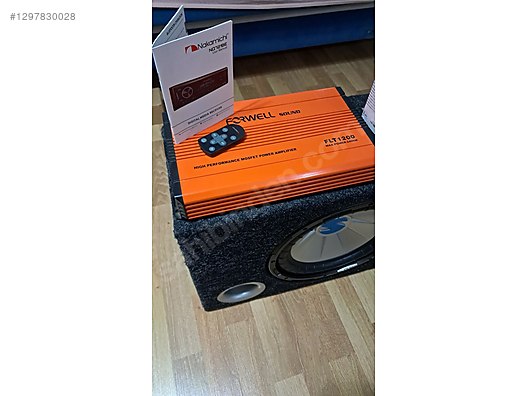 【中古美品】Elefue Paket Ses Sistemi / Forwell Anfi+Sierra Sub+Nakhamichi Teyp+2 adet