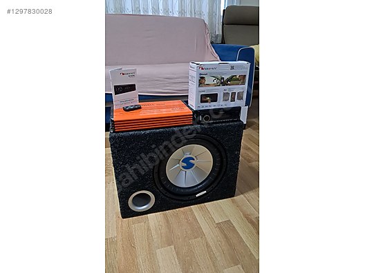 【中古美品】Elefue Paket Ses Sistemi / Forwell Anfi+Sierra Sub+Nakhamichi Teyp+2 adet