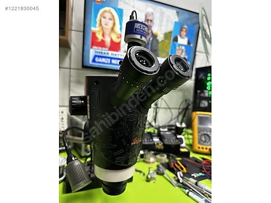 LEİCA S9D TRİNOKÜLER MİKROSKOP FULL ARTI FULL SET TERTEMİZ at