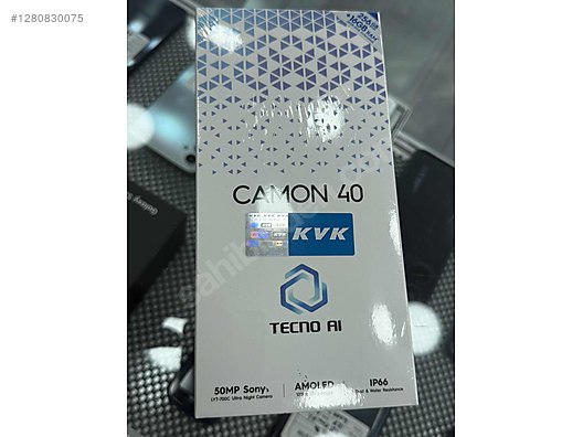 İkinci El ve Sıfır Alışveriş / Cep Telefonu & Aksesuar / Cep Telefonu / Tecno / Camon 40