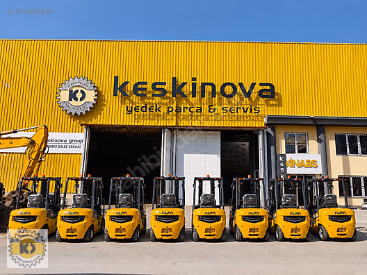 KESKİNOVA dan 2026 ALFA 3 TON DİZEL FORKLİFT 4500MM TRP ASANSÖR