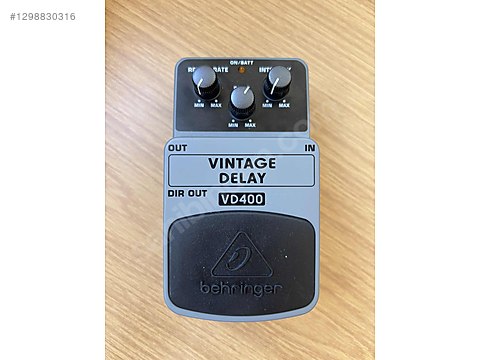 Behringer VD400 Vintage Delay Pedal - Efekt Pedalı ve Diğer