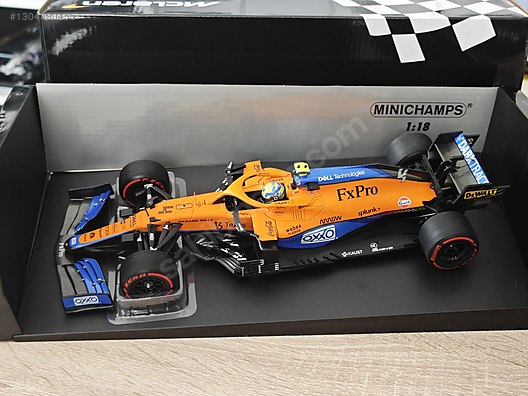 1:18 Minichamps 2021 MCLAREN F1 TEAM MCL35M #4 - LANDO NORRIS on
