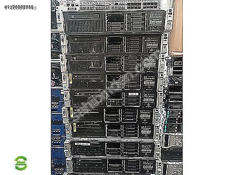 HP DL380P GEN8 2X E5-2670 CPU 128 GB RAM 2X 750W sahibinden.comda