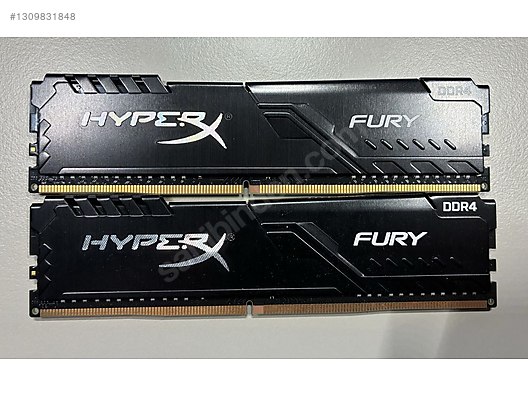 Kingston HyperX Fury 16 GB DDR4 RAM. sahibinden.comda - 1309831848