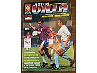 Trabzonspor-Aston Villa 1994 UEFA Kupası Orijinal Maç Kİtapçığı
