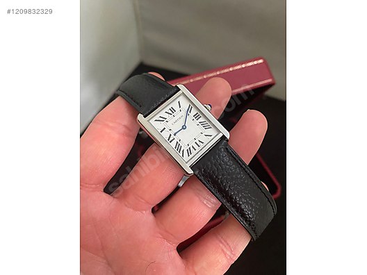 Cartier Cartier Tank Solo Steel Kutulu Sertifikal at sahibinden 1209832329