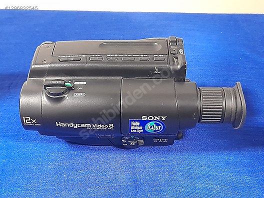 SONY HANDYCAM CCD-TR420E VİDEO8 KAMERA ( PARÇA AMAÇLI ) on