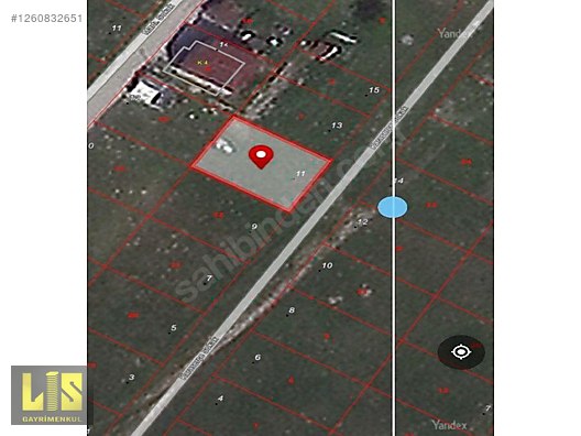 KAPAKLI KARAAĞAÇ'TA 363 m² İMARLI, İFRAZLI SATILIK ARSA #1260832651