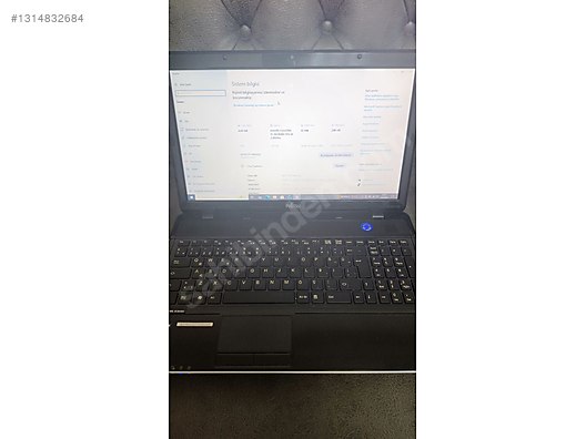 【FUJITSU】爆速 Core i7/SSD128GB 16GB E7 Fujitsu / Fujitsu i7 2.nesil 320 Hdd 6Gb RAM Laptop sahibinden