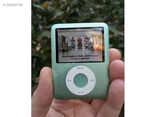 İPod Nano 3. Nesil Yeşil | Temiz ve Sorunsuz | 22 saat müzik