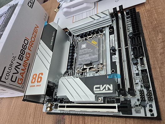 Masaüstü Bilgisayar - Anakart COLORFUL CVN B860I GAMING V20 DDR5 8800MHz ITX anakart Anakart Anakart